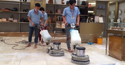 Quy trình đánh bóng sàn đá tại Thái Nguyên Quy trình đánh bóng sàn đá tại Thái Nguyên